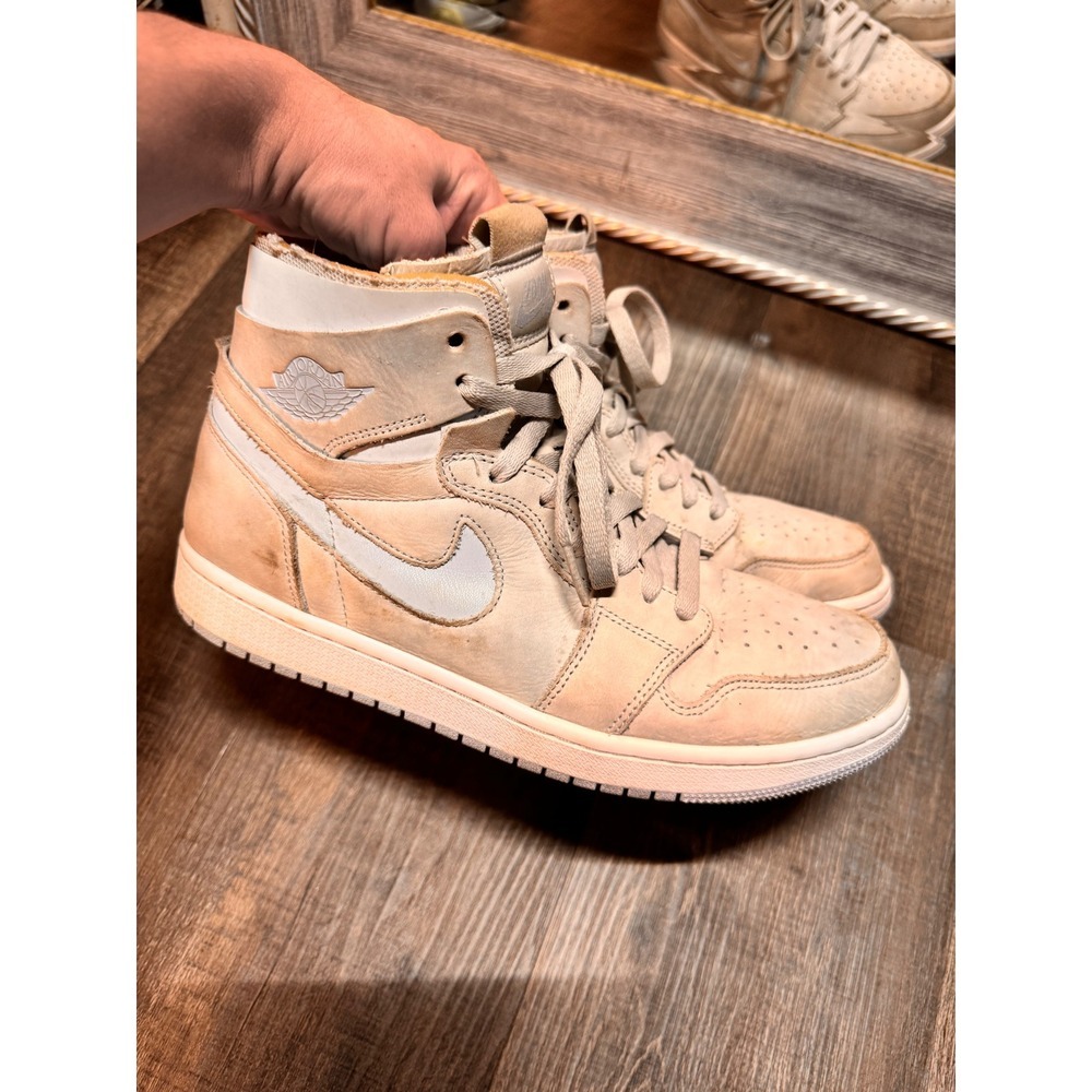 Nike Air Jordan 1 High Zoom Air CMFT sneakers Grey Fog Womens 10